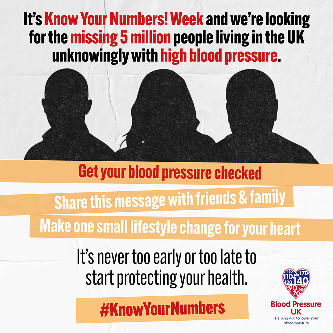 Get your blood pressure checked