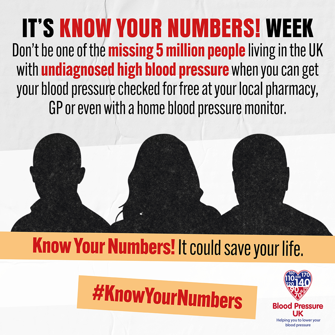Get your blood pressure checked