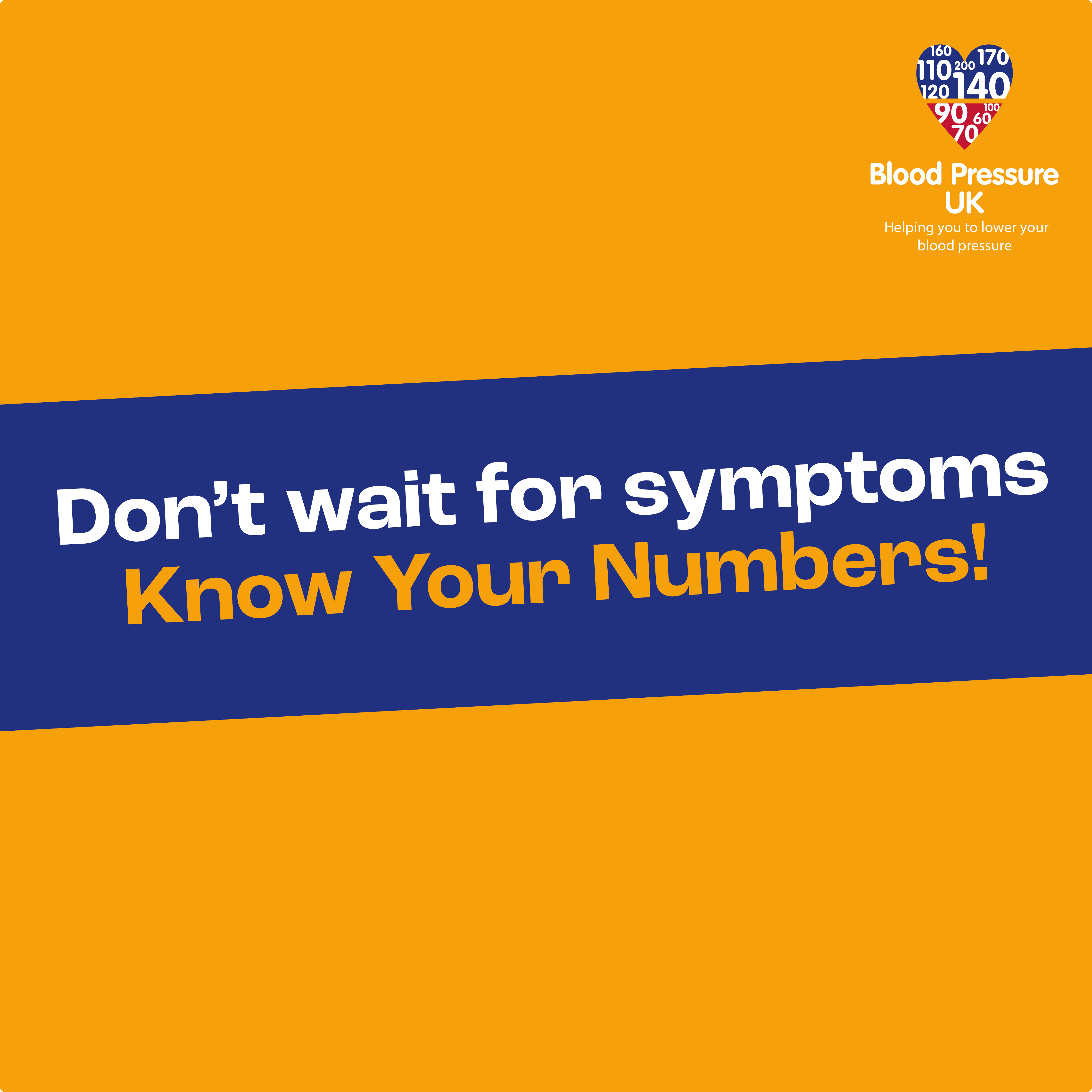 Don't wait for symptoms - 2